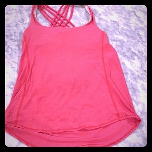 Lululemon tank with built in bra